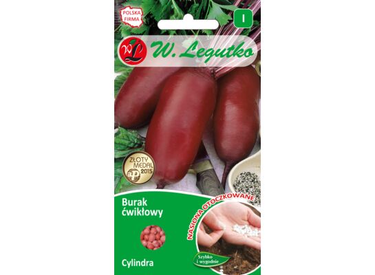 Nasiona otoczkowane burak ćwikłowy Cylindra 2 g gc. I W.Legutko