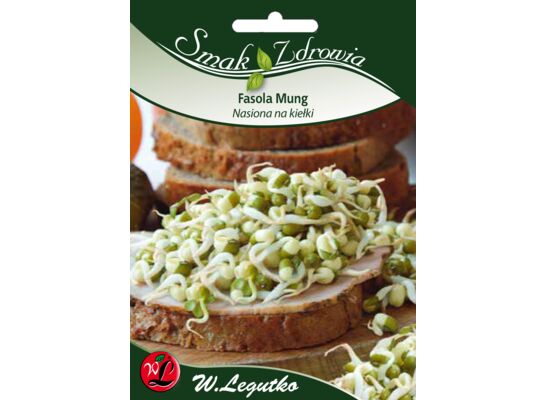 Nasiona na kiełki fasola Mung 40 g gc. 3 W.Legutko