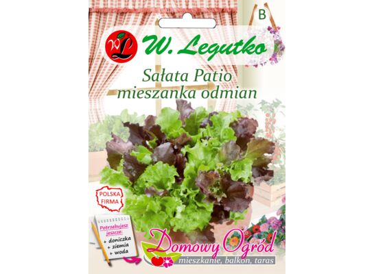 Sałata mieszanka odmian typu Patio 1 g gc. B W.Legutko