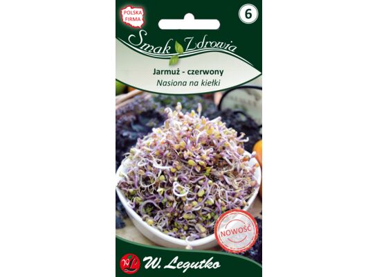 Nasiona na kiełki jarmuż 5 g gc. 3 W.Legutko