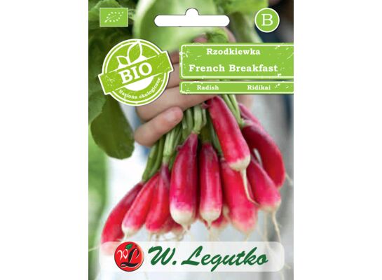 Rzodkiewka French Breakfast 3 BIO 5 g gc. C W.Legutko