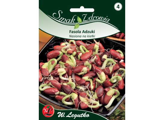 Nasiona na kiełki fasola Adzuki I-XII W.Legutko