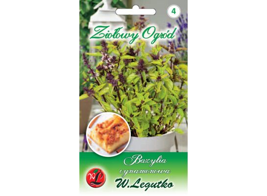 Bazylia właściwa Cinnamon cynamonowa 0,5 g gc. 3 W.Legutko