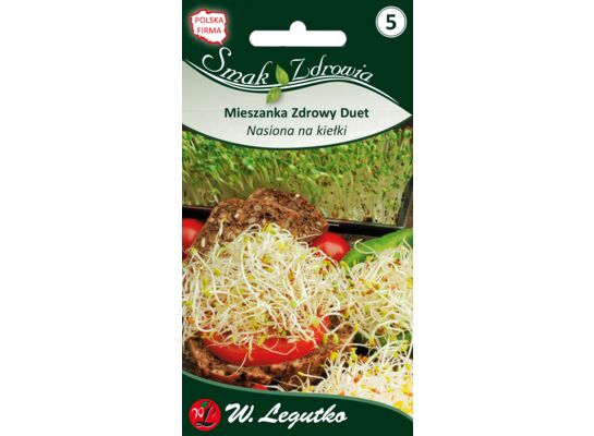 Nasiona na kiełki mieszanka Zdrowy Duet W.Legutko