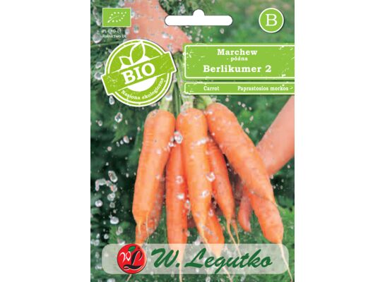Marchew jadalna Berlikumer 2 BIO 1 g gc. C W.Legutko