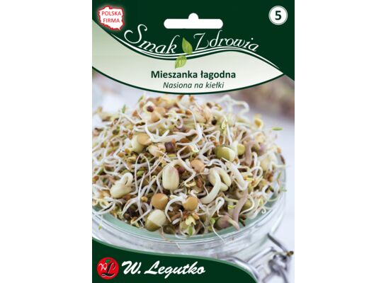 Nasiona na kiełki mieszanka łagodna 30 g gc. 3 W.Legutko