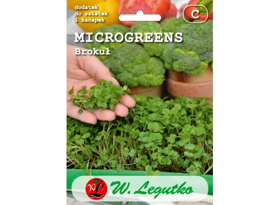 Brokuł Microgreens W.Legutko