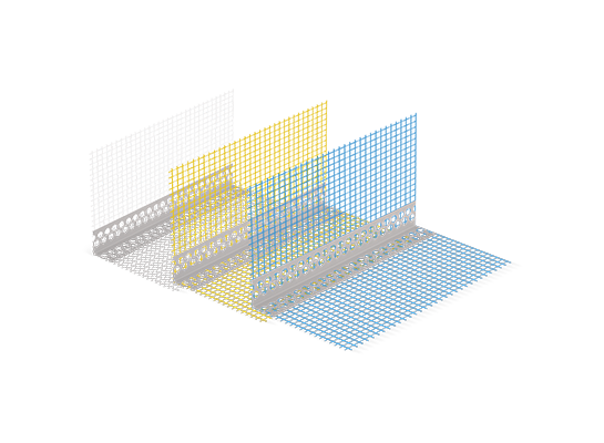 Narożnik z siatką super premium 100 x 100 mm 3 mb