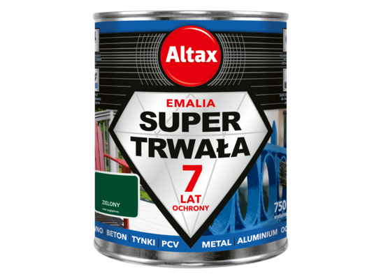 Emalia super trwała 750 ml zielony Altax