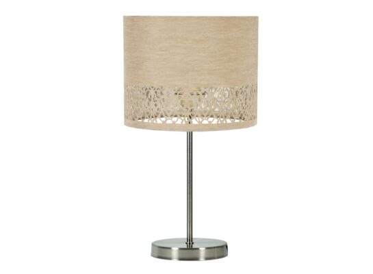 Lampka gabinetowa ARABESCA 25x25x20 1x60W E27 kremowy