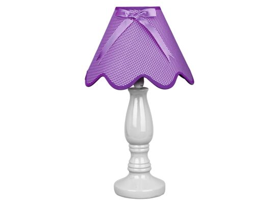 Lampka gabinetowa LOLA 1x40W E14 fiolet