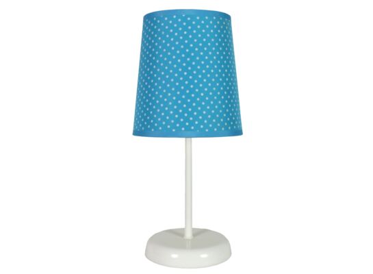 Lampka GALA 1x40W E14 niebieska W KROPKI