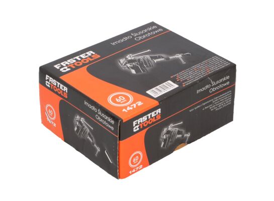 Imadło modelarskie obrotowe 60 mm FASTER TOOLS