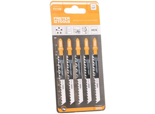 Brzeszczot do wyrzynarki T111D FAST 100 mm FASTER TOOLS