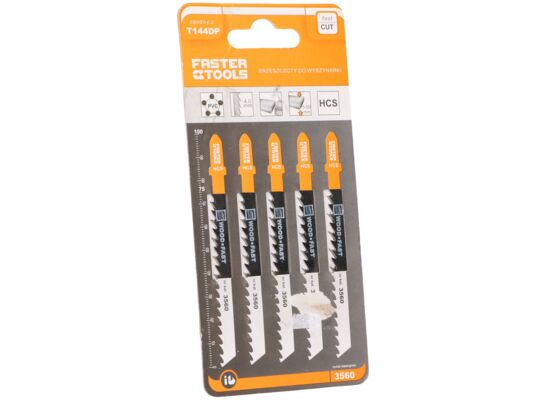 Brzeszczot do wyrzynarki T144DP FAST 100 mm FASTER TOOLS