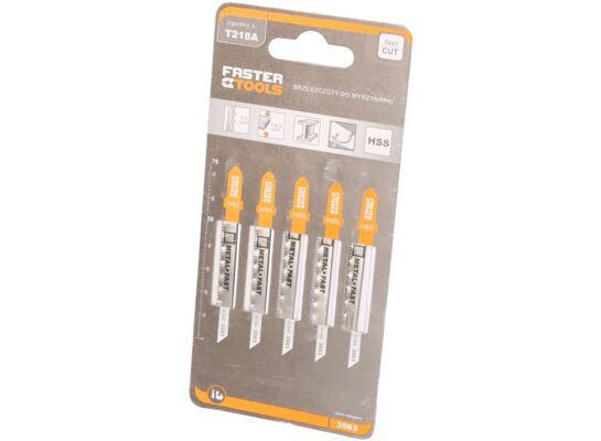 Brzeszczot do wyrzynarki T218A 75 mm FASTER TOOLS