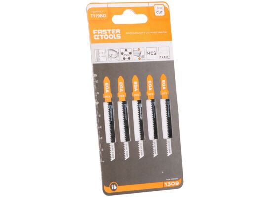 Brzeszczot do wyrzynarki T119BO FAST 75 mm FASTER TOOLS