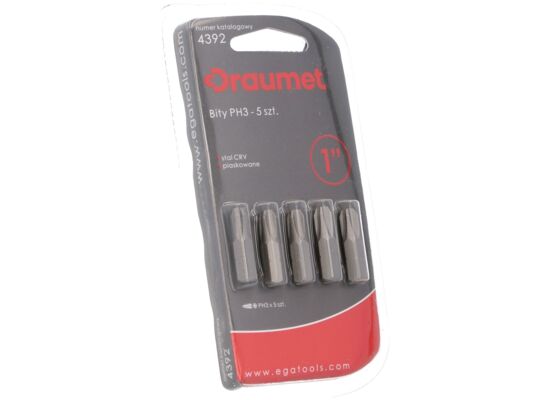 Bity PH3 25 mm - 5 szt. DRAUMET