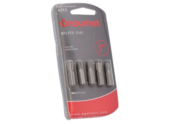 Bity PZ3 25 mm - 5 szt. DRAUMET