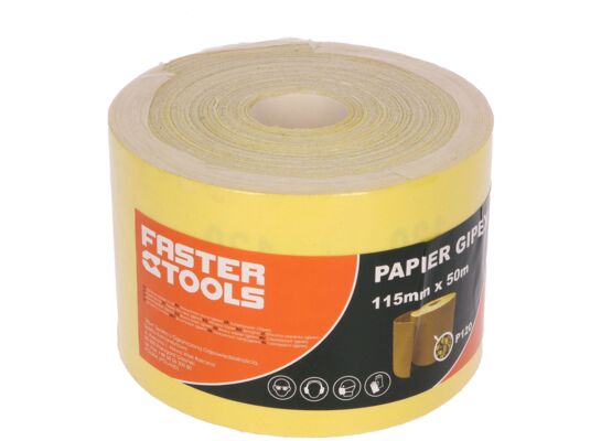 Papier ścierny 120 g 50 m FASTER TOOLS