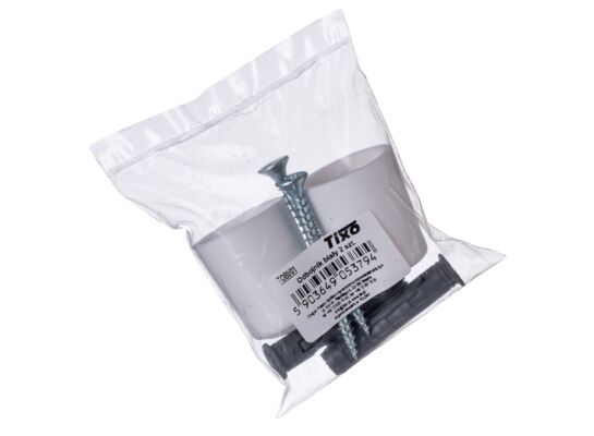 Odbojnik biały zestaw 2 sztuki TIXO