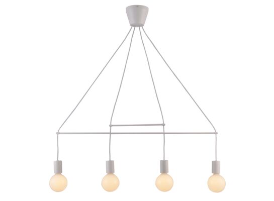 Lampa wisząca ALTO 4x40W E27 biały matowy CANDELLUX