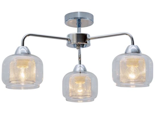 Lampa RAY AMPLA 3x40W E14 chrom CANDELLUX