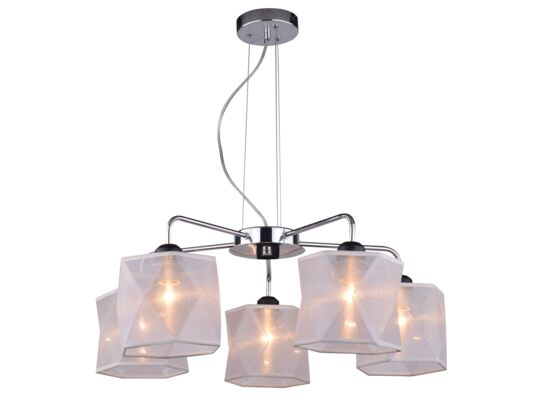 Lampa wisząca NOSJA 5x40W E27 chrom CANDELLUX