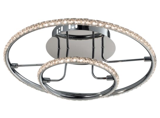 Plafon ADEL 40 36W LED chrom 3000K CANDELLUX
