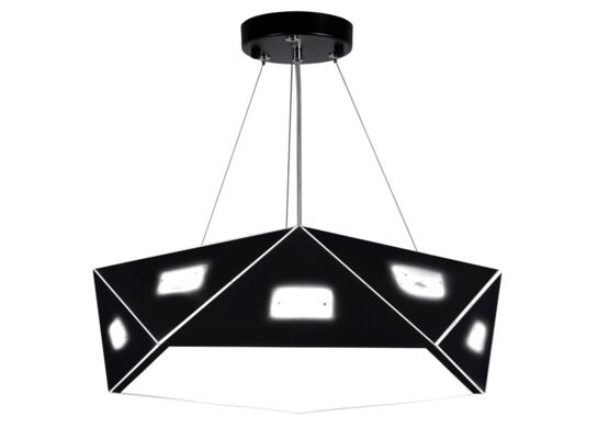 Lampa wisząca pięciokątny NEMEZIS 42 3x40W G9 z żarówką czarny CANDELLUX