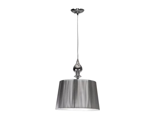 Lampa wisząca GILLENIA 1x60W E27 srebrna CANDELLUX