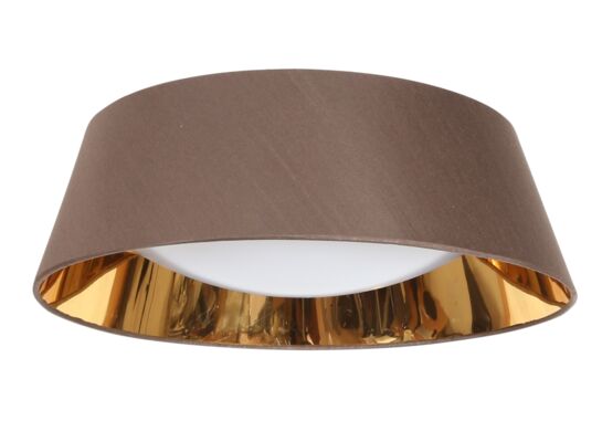 Plafon MOLA 46 16W LED 6500K z abażurem brązowy CANDELLUX