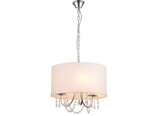 Lampa wisząca RUTI 40 3x40W E14 beżowy CANDELLUX