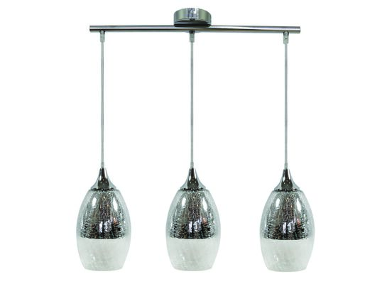 Lampa wisząca CELIA 3x60W E27 srebrny CANDELLUX