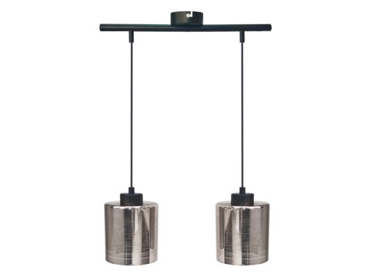 Lampa wisząca COX 2x60W E27 chrom CANDELLUX