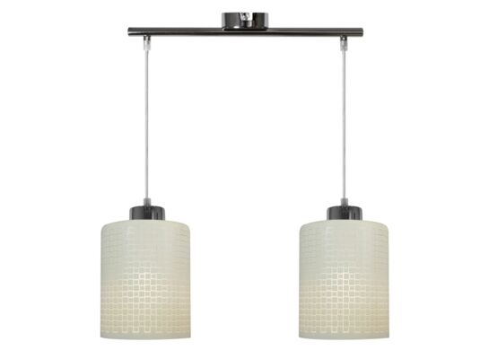 Lampa wisząca MARCEPAN 2x60W E27 chrom CANDELLUX