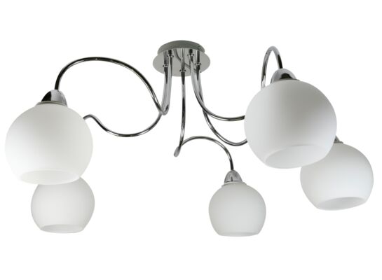 Lampa wisząca NELDA 5x60W E27 chrom CANDELLUX