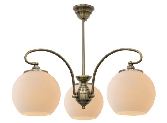 Lampa wisząca ORBIT 3x60W E27 patyna miedź CANDELLUX