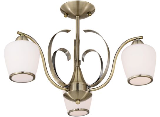 Lampa wisząca OPERA 3x60W E27 patyna CANDELLUX