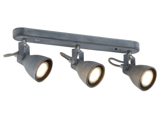 Listwa ASH 3x40W GU10 szary mat CANDELLUX