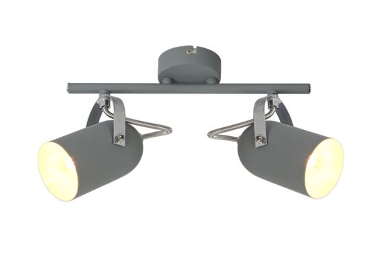 Listwa GRAY 2x40W E14 szary CANDELLUX