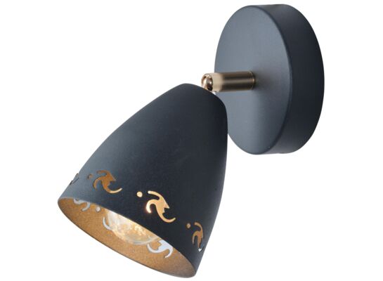 Kinkiet COTY 1x40W E14 czarny CANDELLUX