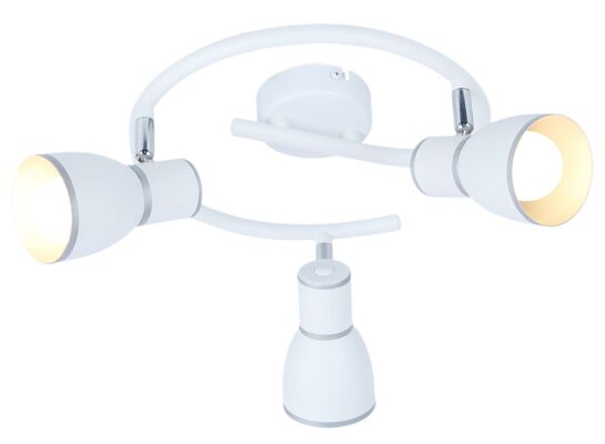 Spirala FIDO 3x40W E14 biały+chrom CANDELLUX