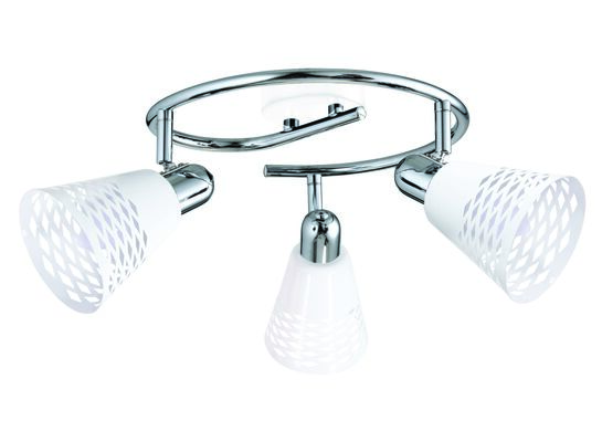 Spirala DISCOVERY 3x40W E14 chrom/biały CANDELLUX