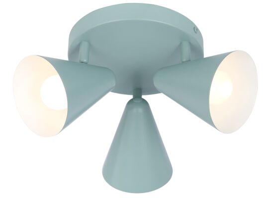 Plafon AMOR 3x40W E14 szary mat CANDELLUX