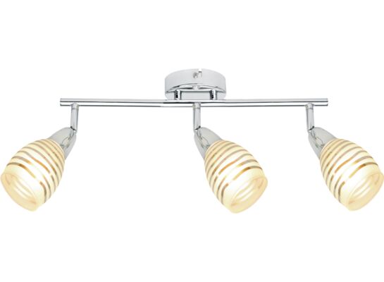 Listwa JUBILAT 3x10W E14 LED chrom CANDELLUX