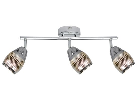 Listwa MILTON 3x10W E14 LED chrom CANDELLUX