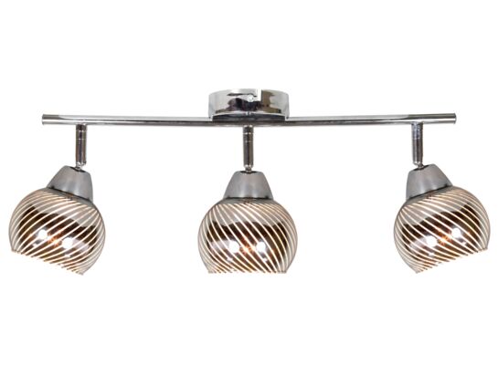 Listwa FORT 3x10W E14 LED chrom CANDELLUX