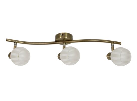 Listwa BARS 3x40W G9 patyna CANDELLUX