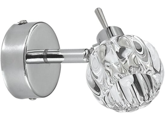 Kinkiet BOMBOLA 1x40W G9 chrom bez żarówek CANDELLUX